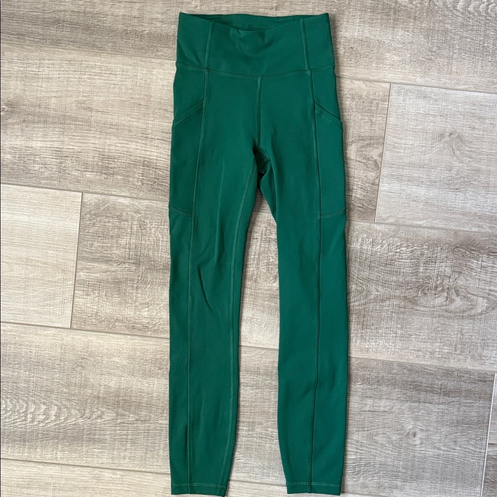 lululemon athletica Kids Green Leggings